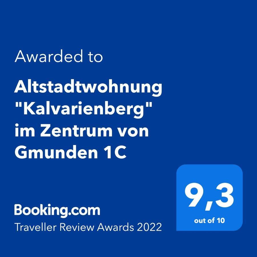 Altstadtwohnungen "Kalvarienberg 1C" & "Traunsee 3C" Im Zentrum Von 格蒙登 外观 照片